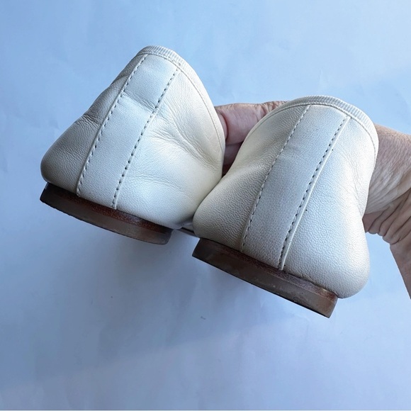 Everlane The Day Ballet Flat Womens White Slip On Flats Shoes Neutral Minimalist - Picture 8 of 13